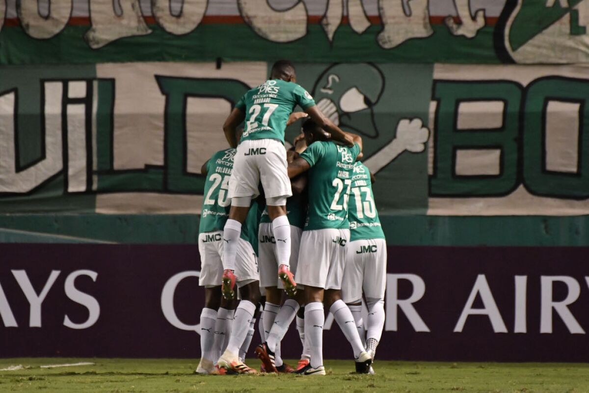 Cali celebra vs Millonarios