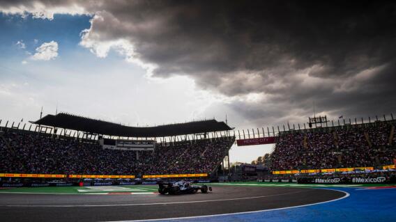 Monoplaza de Fórmula 1 en el GP de México Monoplaza de Fórmula 1 en el GP de México