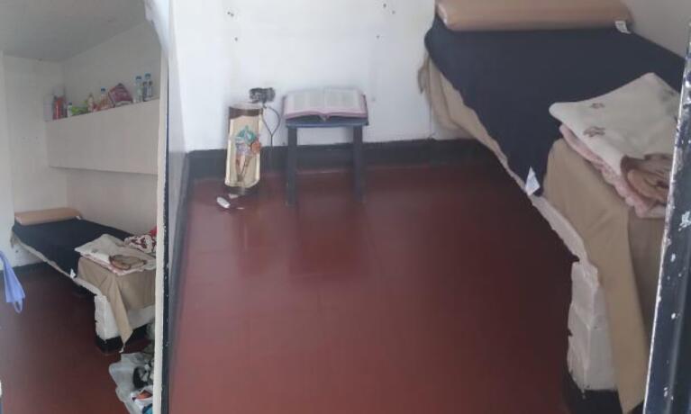 celda de Epa Colombia en el buen pastor.