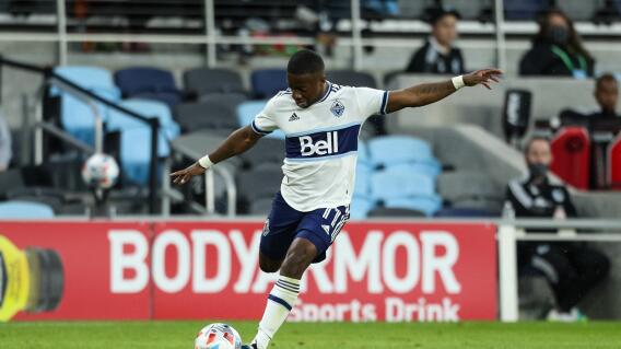 Cristian Dájome, delantero de Vancouver. AFP.jpg Cristian Dájome, delantero de Vancouver. AFP.jpg