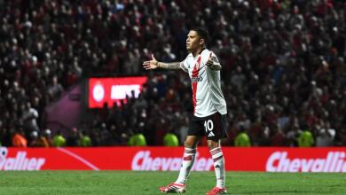Juan Fernando Quintero, capitán de River Plate.