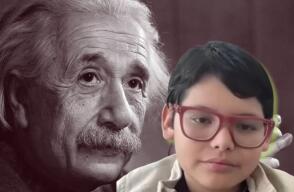 Él es el niño genio con IQ superior a Albert Einstein; apenas tiene 10 años