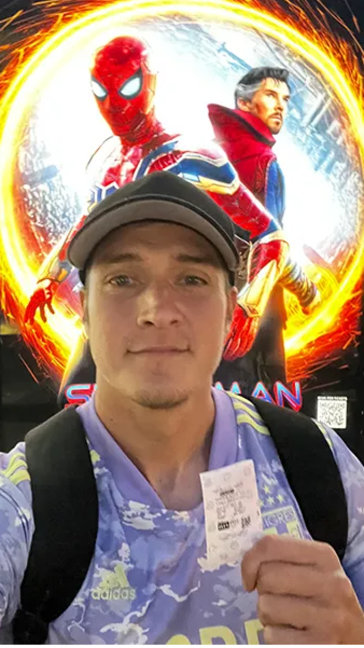 Hombre logró un nuevo récord mundial al ver más de 200 veces ‘Spider-Man: no way home’