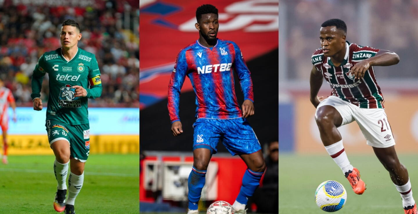 James Rodríguez, Jefferson Lerma y Jhon Arias tienen acción este fin de semana con sus equipos. 