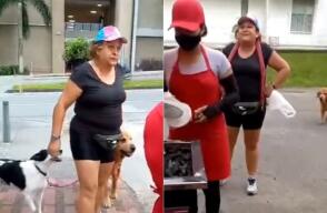 El incidente que involucró el excremento de las mascotas de la mujer fue repudidado en las redes sociales.  El incidente que involucró el excremento de las mascotas de la mujer fue repudidado en las redes sociales.