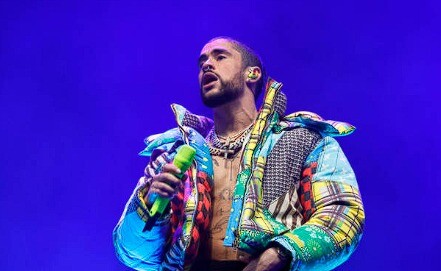 Bad Bunny en el festival Coachella 2023