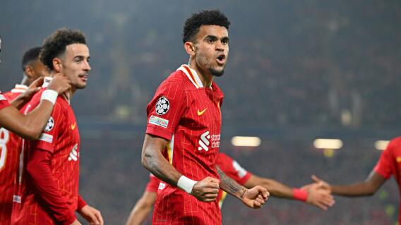 Luis Díaz, jugador de Liverpool. Luis Díaz, jugador de Liverpool.
