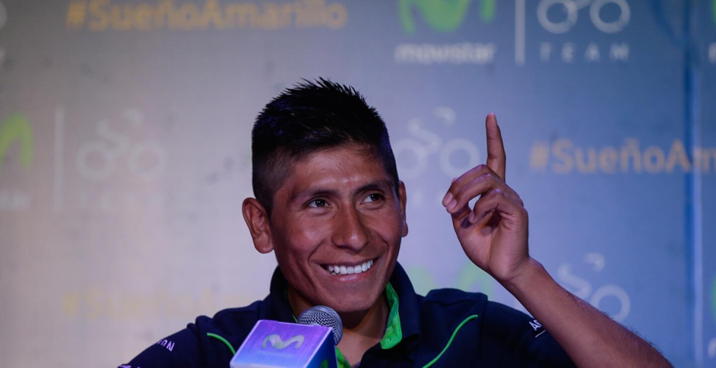Nairo Quintana. Equipo Movistar. A sus 26 años ha logrado ocupar el segundo puesto en las ediciones de 2013 y 2015. Chris Froome, unos de los favoritos, ve en el colombiano a su principal rival.