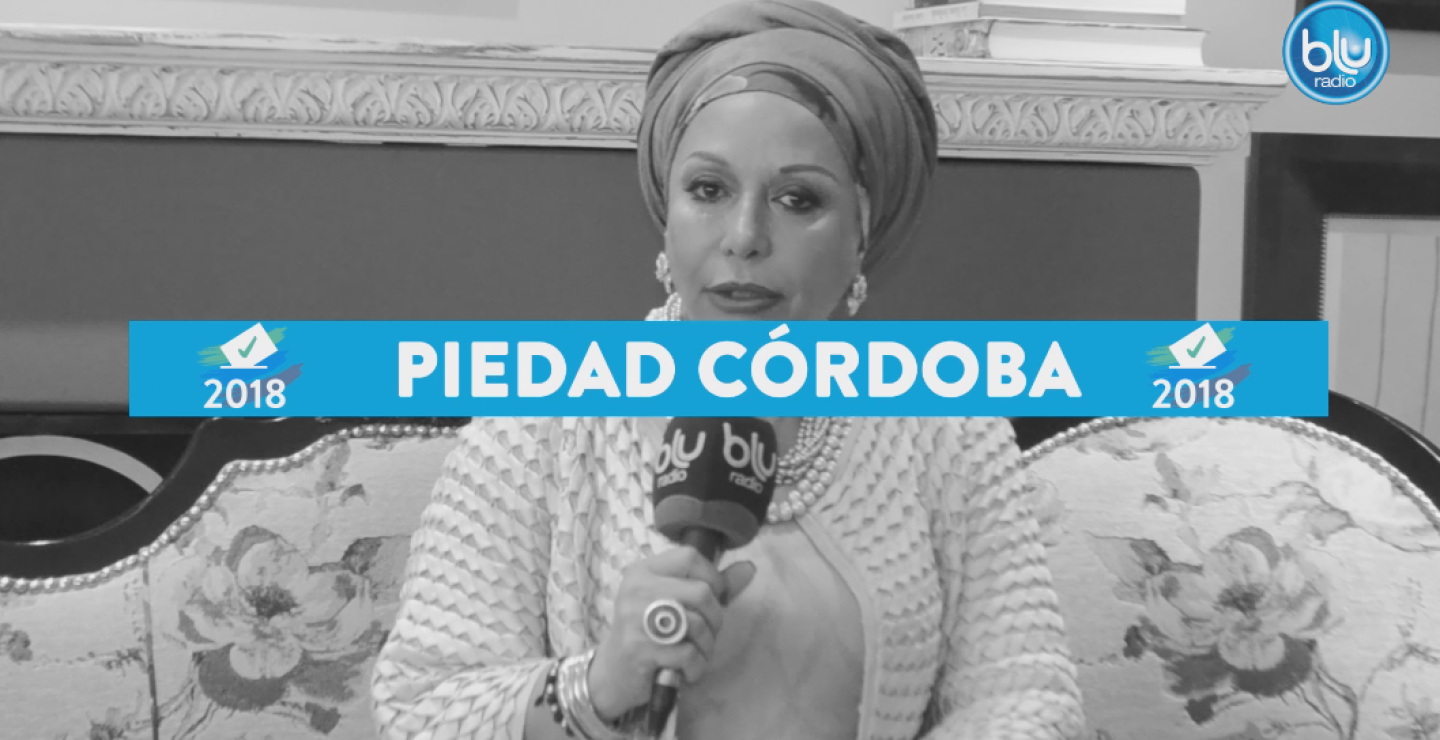 299464_BLU Radio. Piedad Córdoba / Foto: BLU Radio