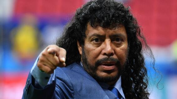 René Higuita, exarquero de la Selección Colombia y de Atlético Nacional. René Higuita, exarquero de la Selección Colombia y de Atlético Nacional.