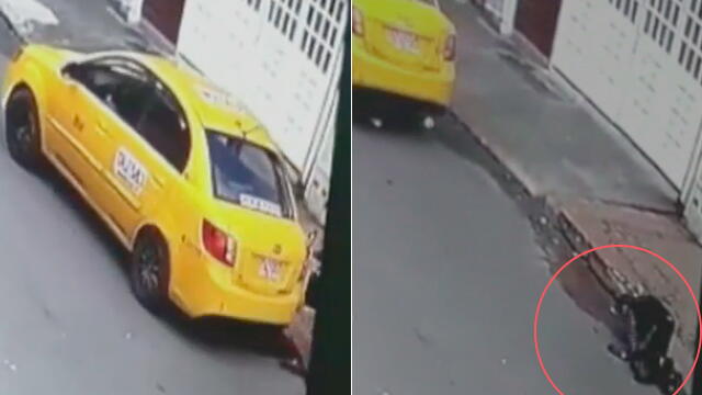 ¡Qué belleza! Taxista le cobró casi el doble a abuelita y la tumbó cuando se estaba bajando