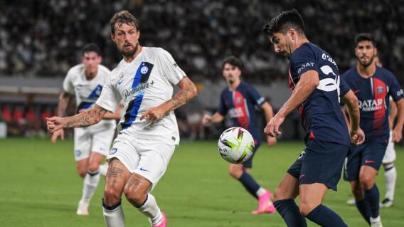 PSG terminó perdiendo 2-1 con el Inter de Milán en su gira por Japón PSG terminó perdiendo 2-1 con el Inter de Milán en su gira por Japón