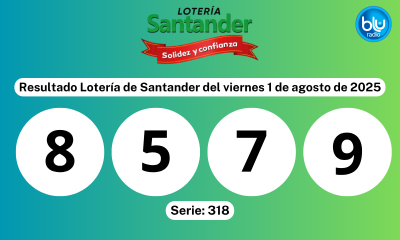 Premio mayor de la Lotería de Santander - 1 de agosto.png Premio mayor de la Lotería de Santander - 1 de agosto.png