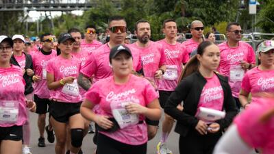 En la Carrera de las Rosas participó el alcalde Carlos Fernando Galán En la Carrera de las Rosas participó el alcalde Carlos Fernando Galán