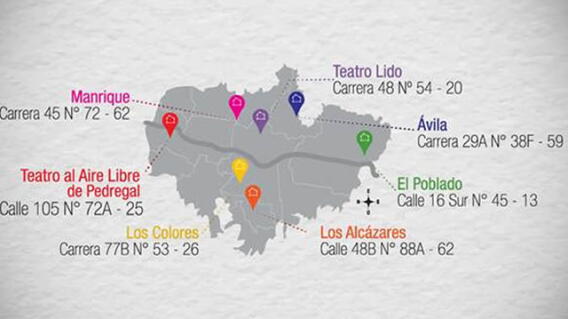 Casas de cultura de Medellín