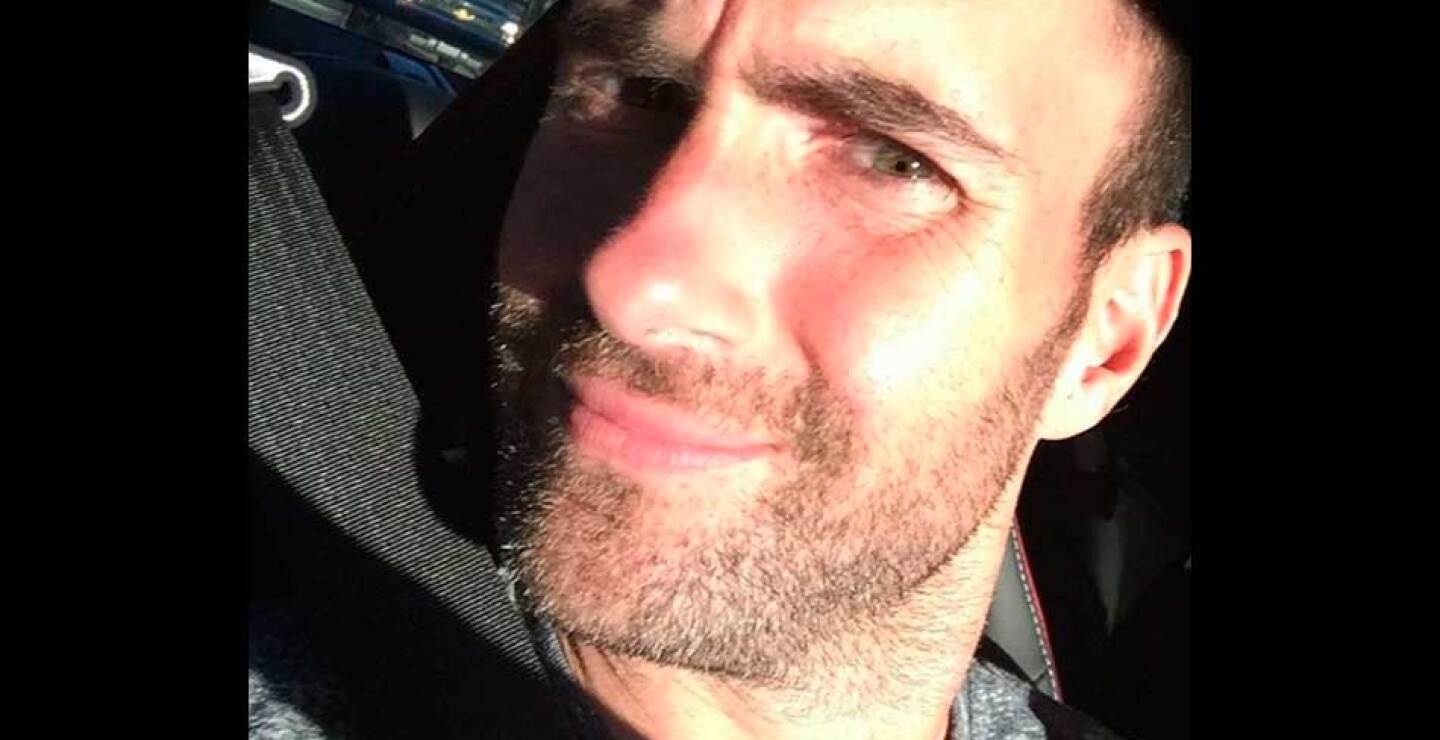 Adam Levine vocalista de 'Maroon 5'.
