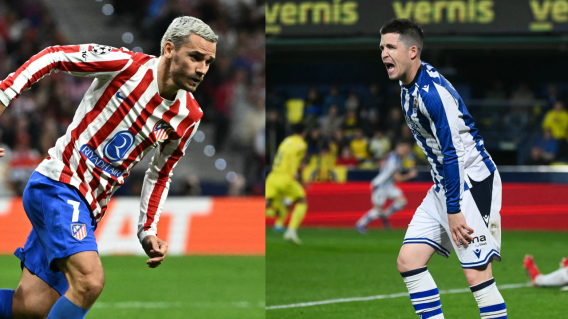 Atlético de Madrid vs Real Sociedad; Copa del Rey 