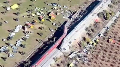 Accidente de trenes en España