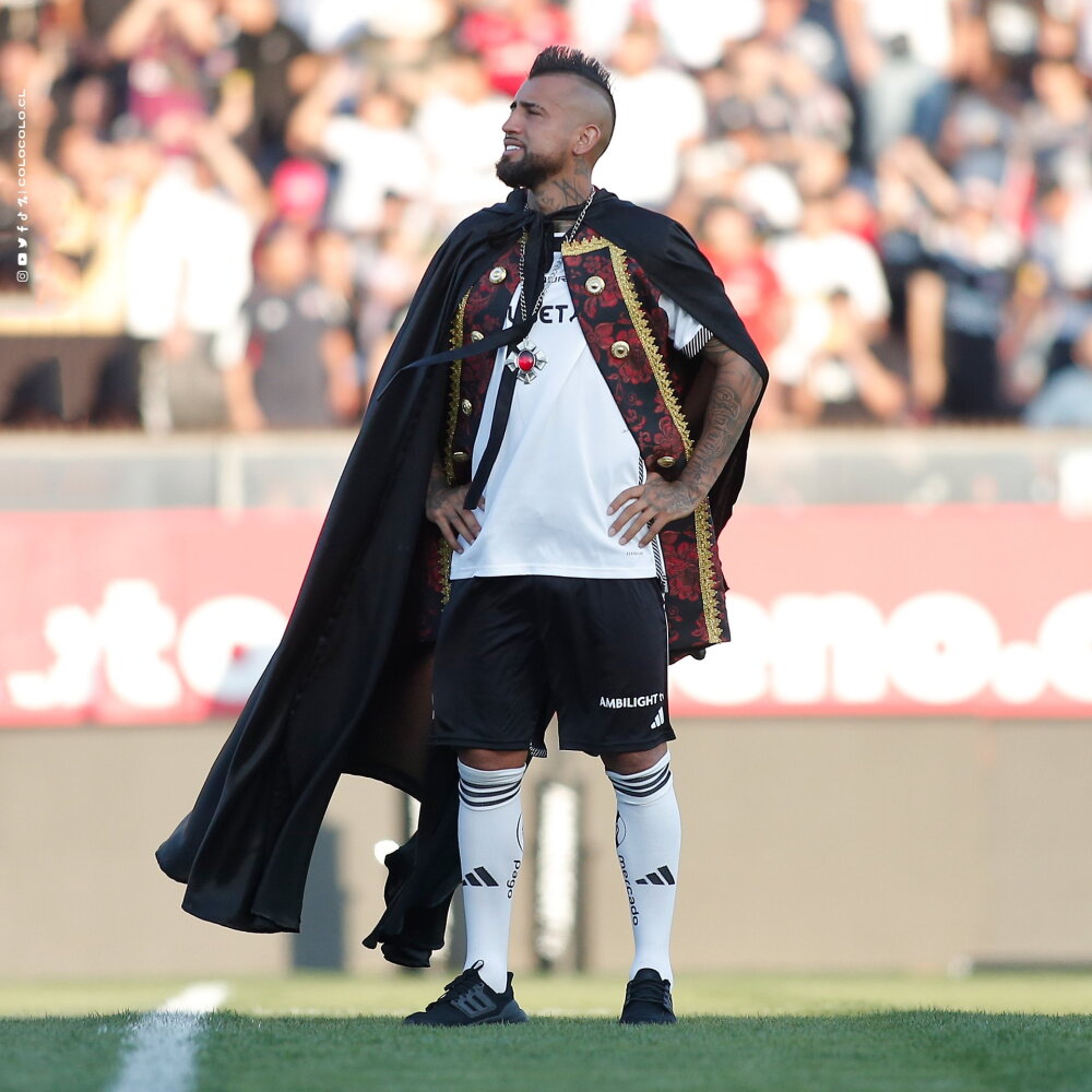 Arturo Vidal y una presentación por lo 'alto' en Colo Colo - GolCaracol