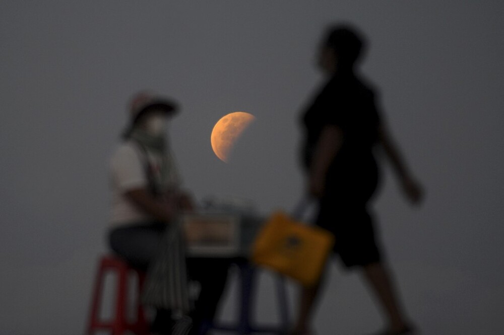 Eclipse de Luna y Super Luna