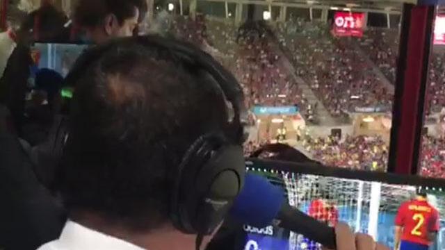 “No pudiste Shakiro”: esta graciosa narración del ‘Cantante del gol’ se hizo viral en redes sociales