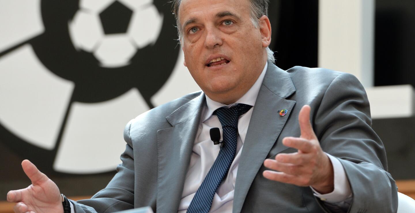 291234_BLU Radio. Javier Tebas // Foto: AFP