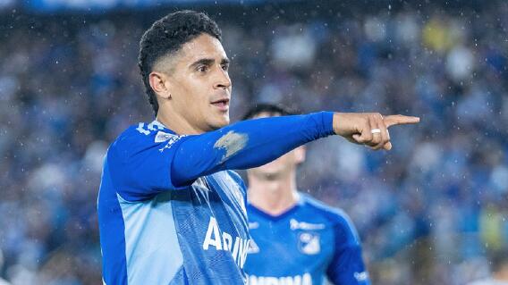 Daniel Cataño en su paso por Millonarios Daniel Cataño en su paso por Millonarios
