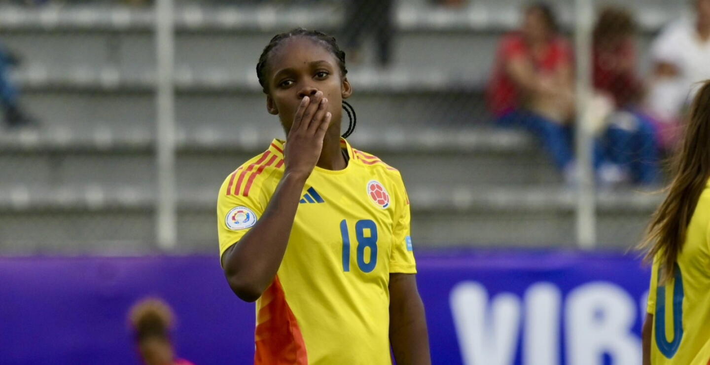 Linda Caicedo, figura de la Selección Colombia femenina.