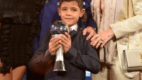 6790_La Kalle - Mensaje de Cristiano Ronaldo junior a Messi - Foto AFP 6790_La Kalle - Mensaje de Cristiano Ronaldo junior a Messi - Foto AFP