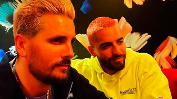 Maluma y Scott Disick Maluma y Scott Disick