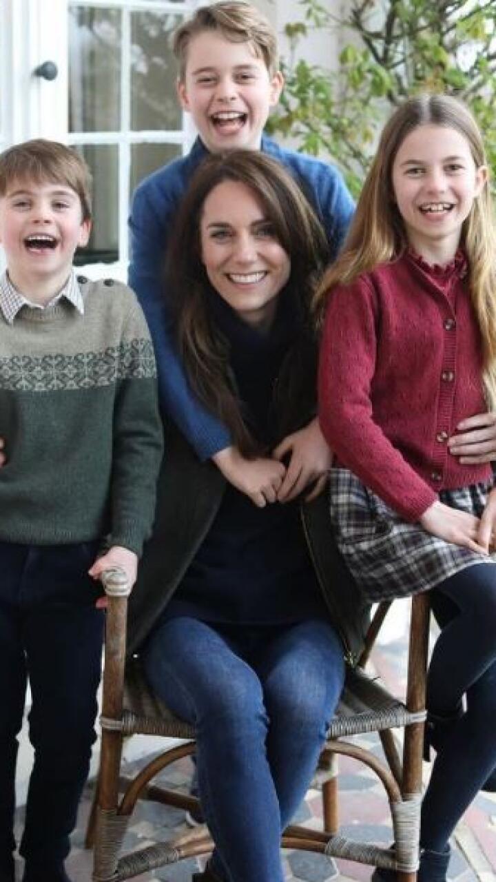 Foto editada de Kate Middleton alimenta teorías de conspiración