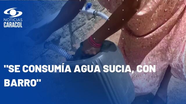 "Los niños ya pueden ir bañaditos a la escuela”, celebran reactivación de pozos en La Guajira "Los niños ya pueden ir bañaditos a la escuela”, celebran reactivación de pozos en La Guajira