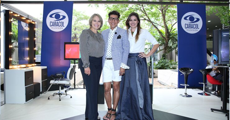 Gladys Barona, Franklin Ramos y Ana Milena Gutiérrez.