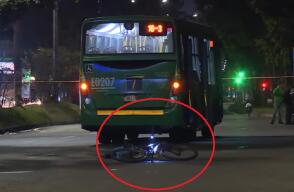 Ciclista fue arrollado por un alimentador en Engativá y perdió la vida