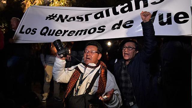 “#NosFaltan3 y los queremos de vuelta”: movilización en Ecuador por secuestro de periodistas