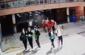 Techo cae sobre estudiantes en colegio Bogotá