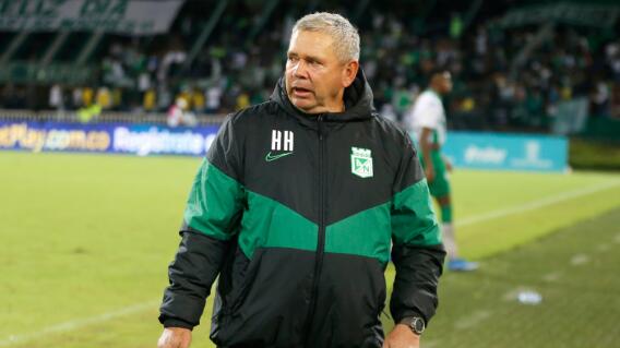 Hernán Darío Herrera, entrenador de Atlético Nacional Hernán Darío Herrera, entrenador de Atlético Nacional