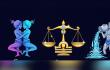 Imagen referencial de los signos del zodiaco géminis, libra y acuario