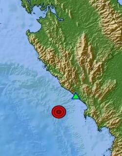 Temblor de magnitud 3,6 se registró en el Pacífico colombiano, cerca de Juradó (Chocó)