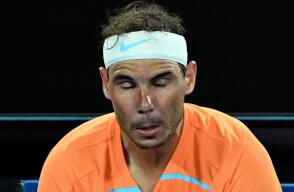 Rafael Nadal, tenista español, en medio de uno de sus últimos compromisos de tenis Rafael Nadal, tenista español, en medio de uno de sus últimos compromisos de tenis