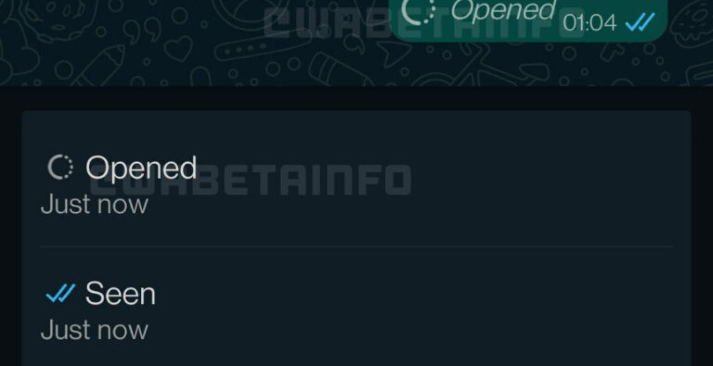 Fotos y videos que se autodestruyen en WhatsApp. Foto: Wabetainfo