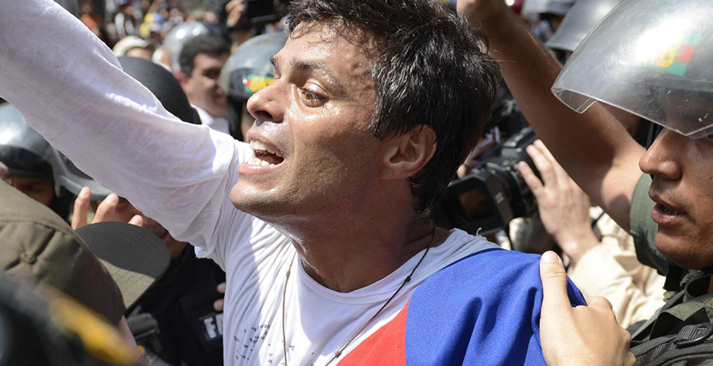 283495_BLU Radio. Leopoldo López / Foto: AFP
