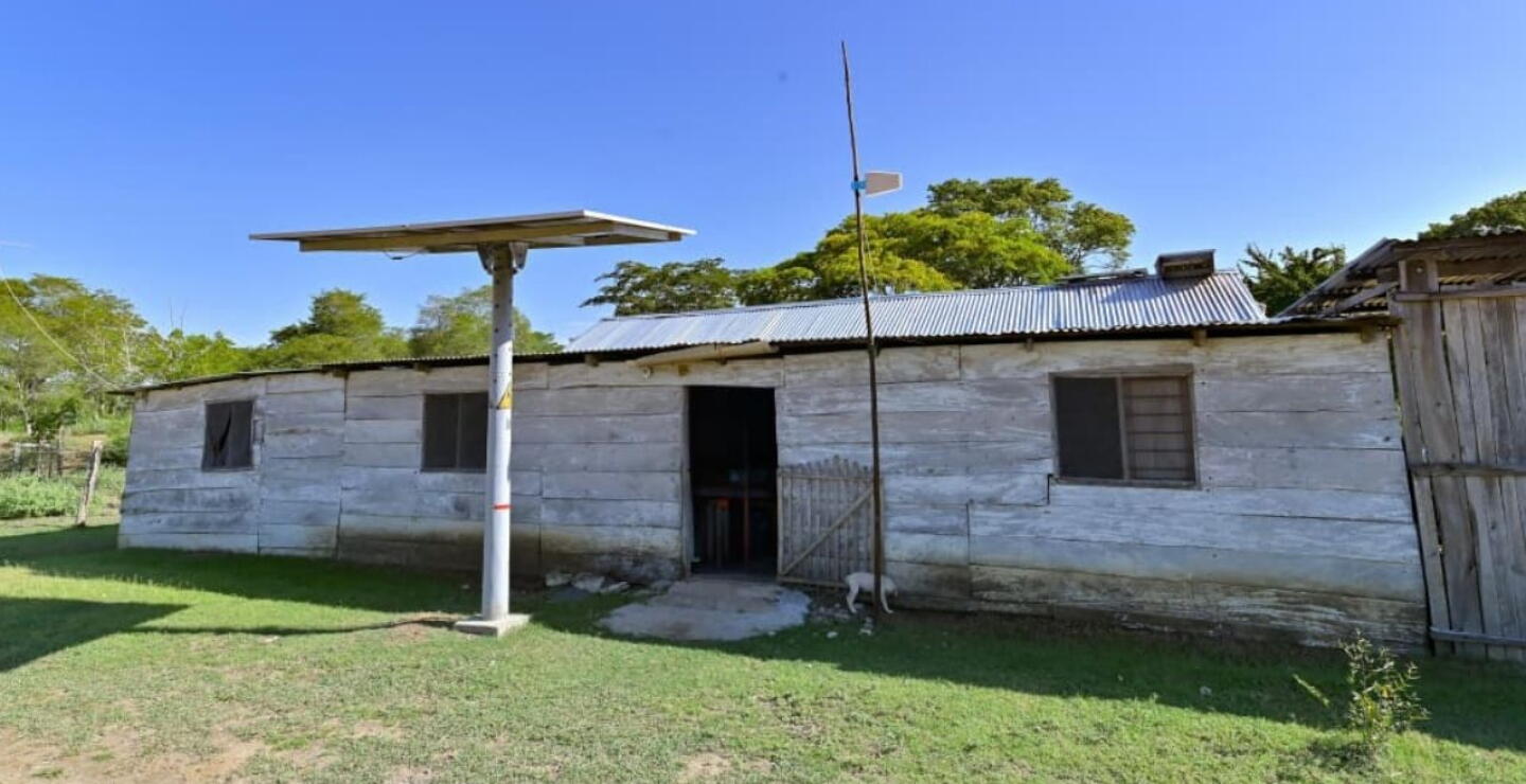 Casas de Magdalenta ahora cuentan con energía 