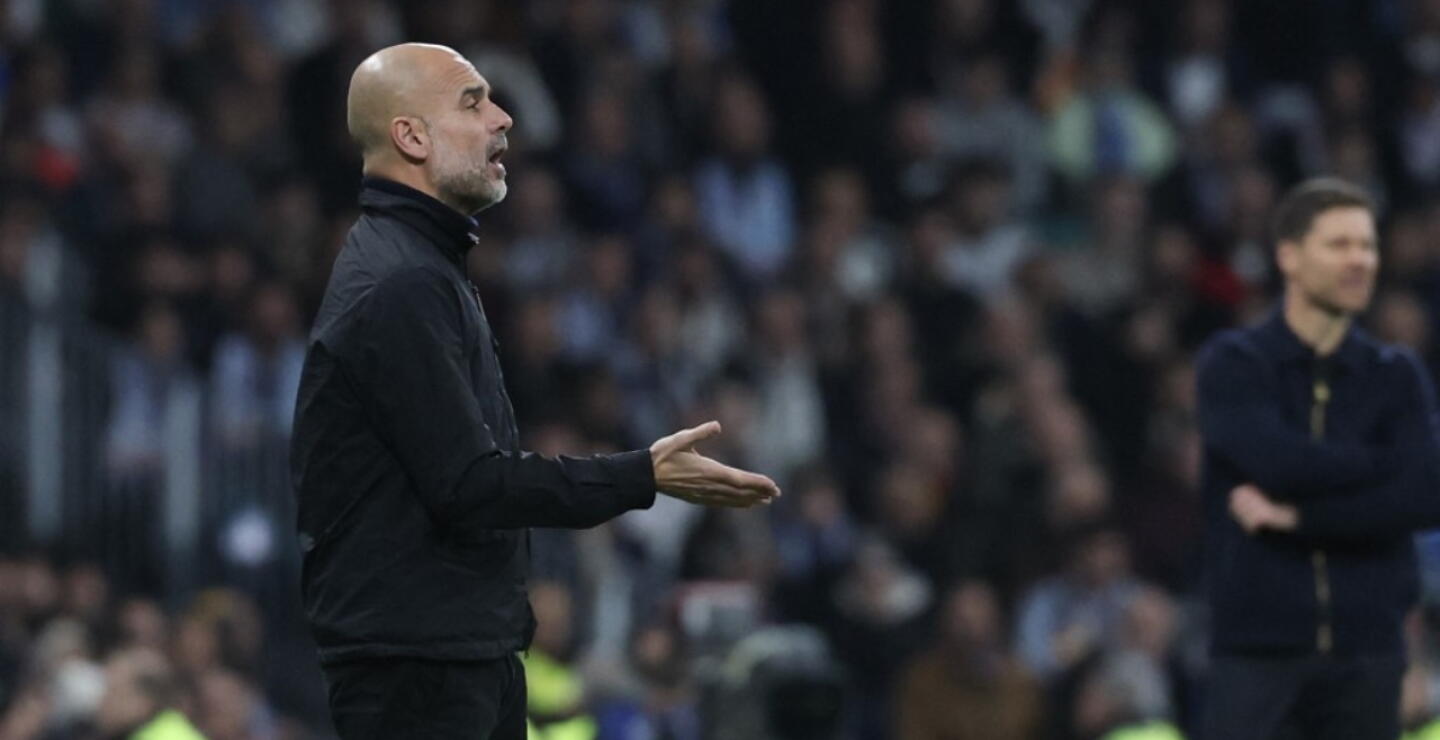 Pep Guardiola, director técnico del Manchester City. 