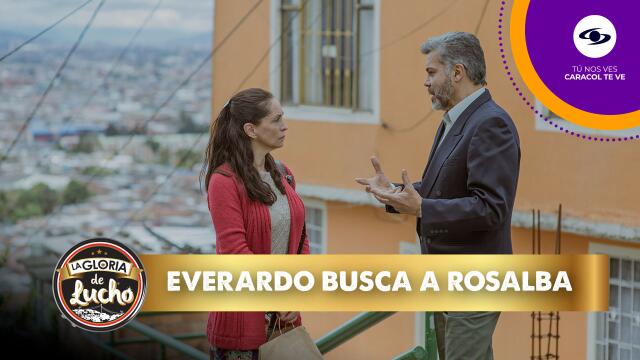 Rosalba y Gonzalo tienen una pelea por culpa de Everardo en La Gloria de Lucho.