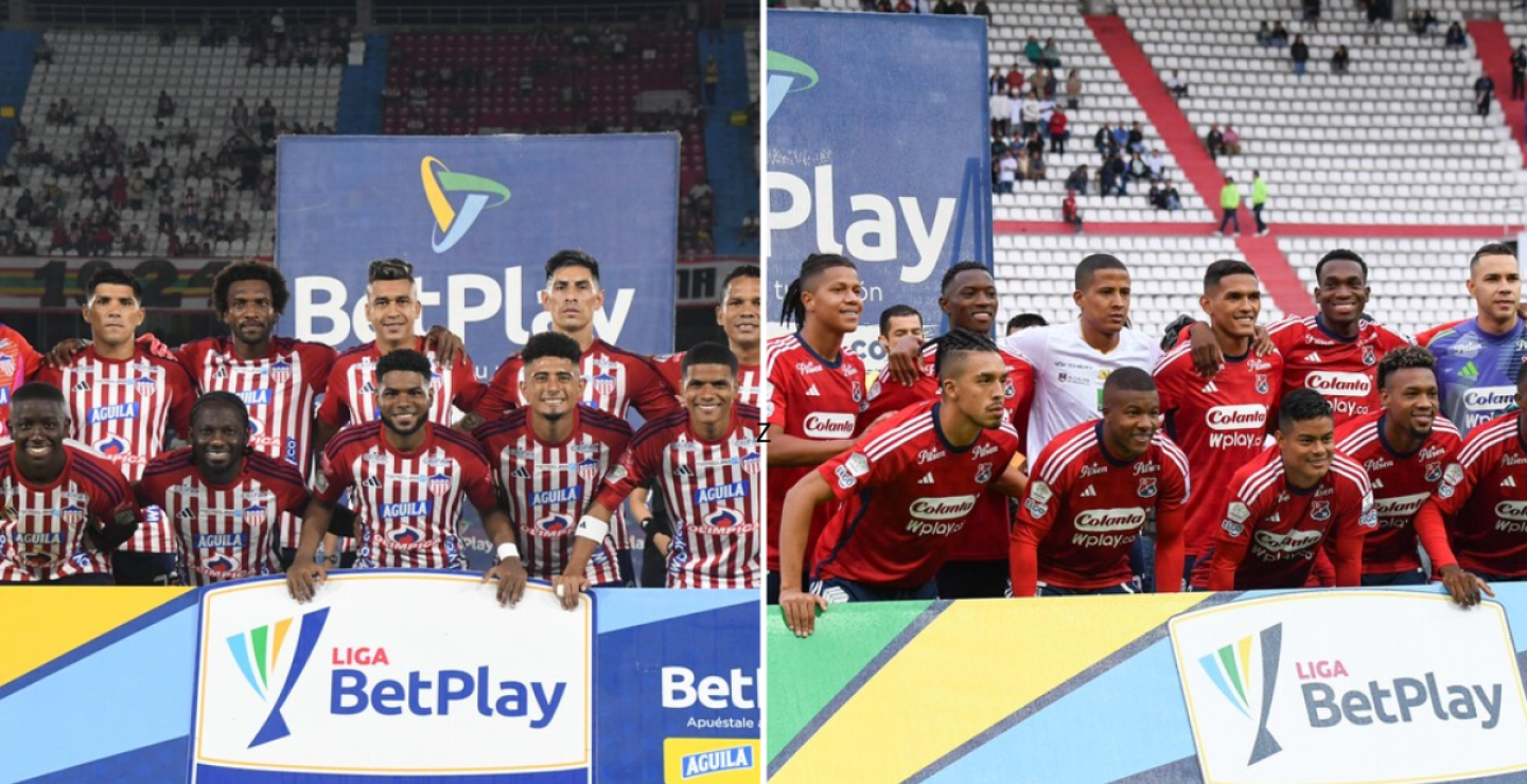 Junior vs. Independiente Medellín, partido de Copa Colombia