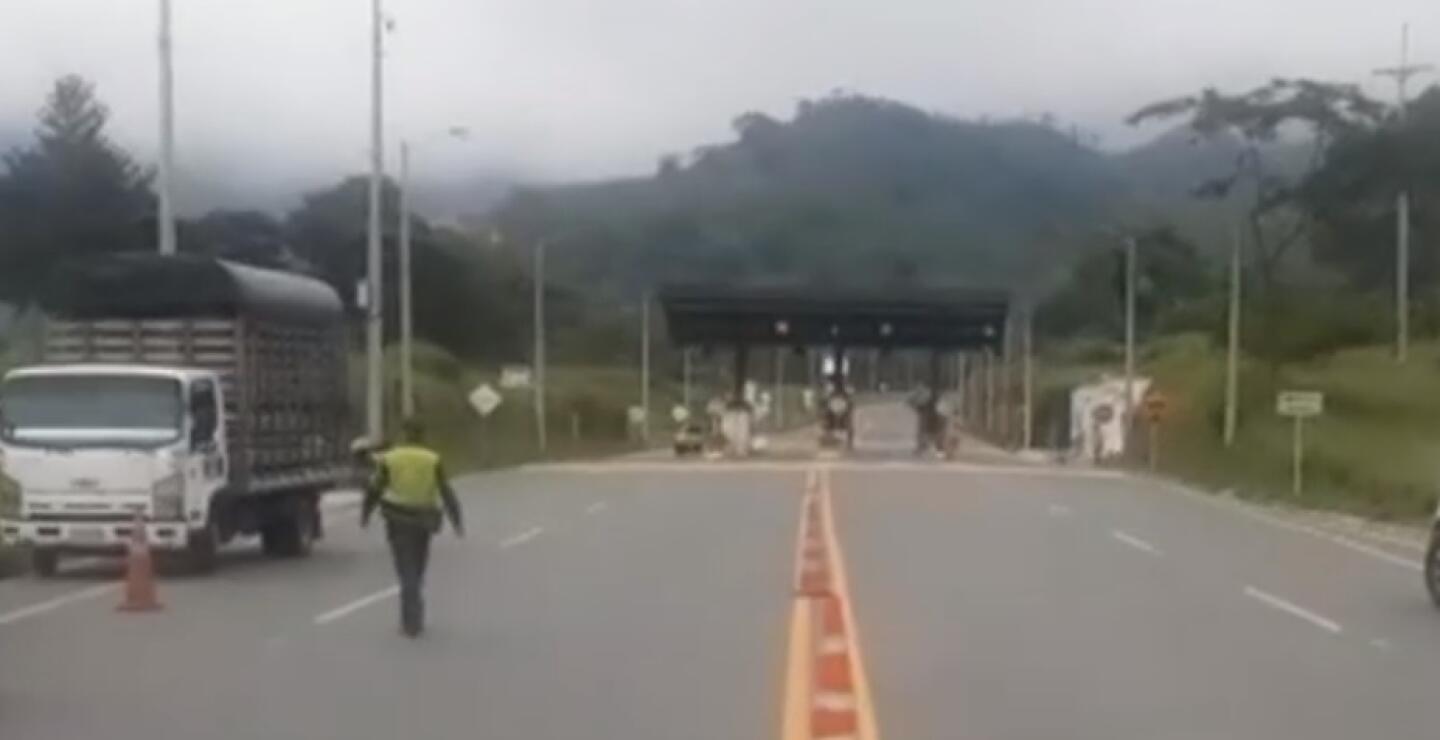Asesinan a vigilante de peaje en Caldas durante robo