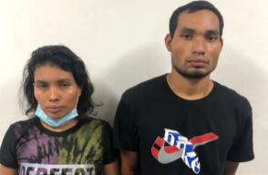 Melissa Viloria Rodríguez y Juniño Lara Viloria