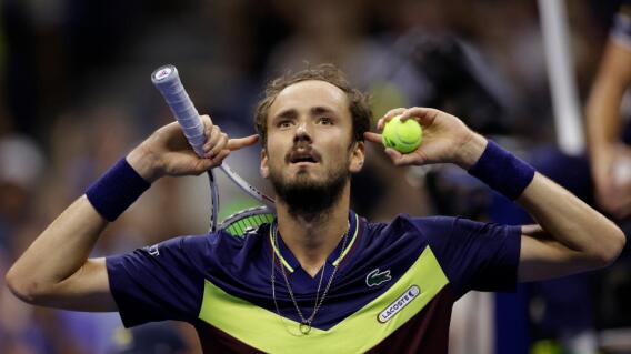 Daniil Medvedev, tenista ruso, en semifinales del US Open 2023 Daniil Medvedev, tenista ruso, en semifinales del US Open 2023