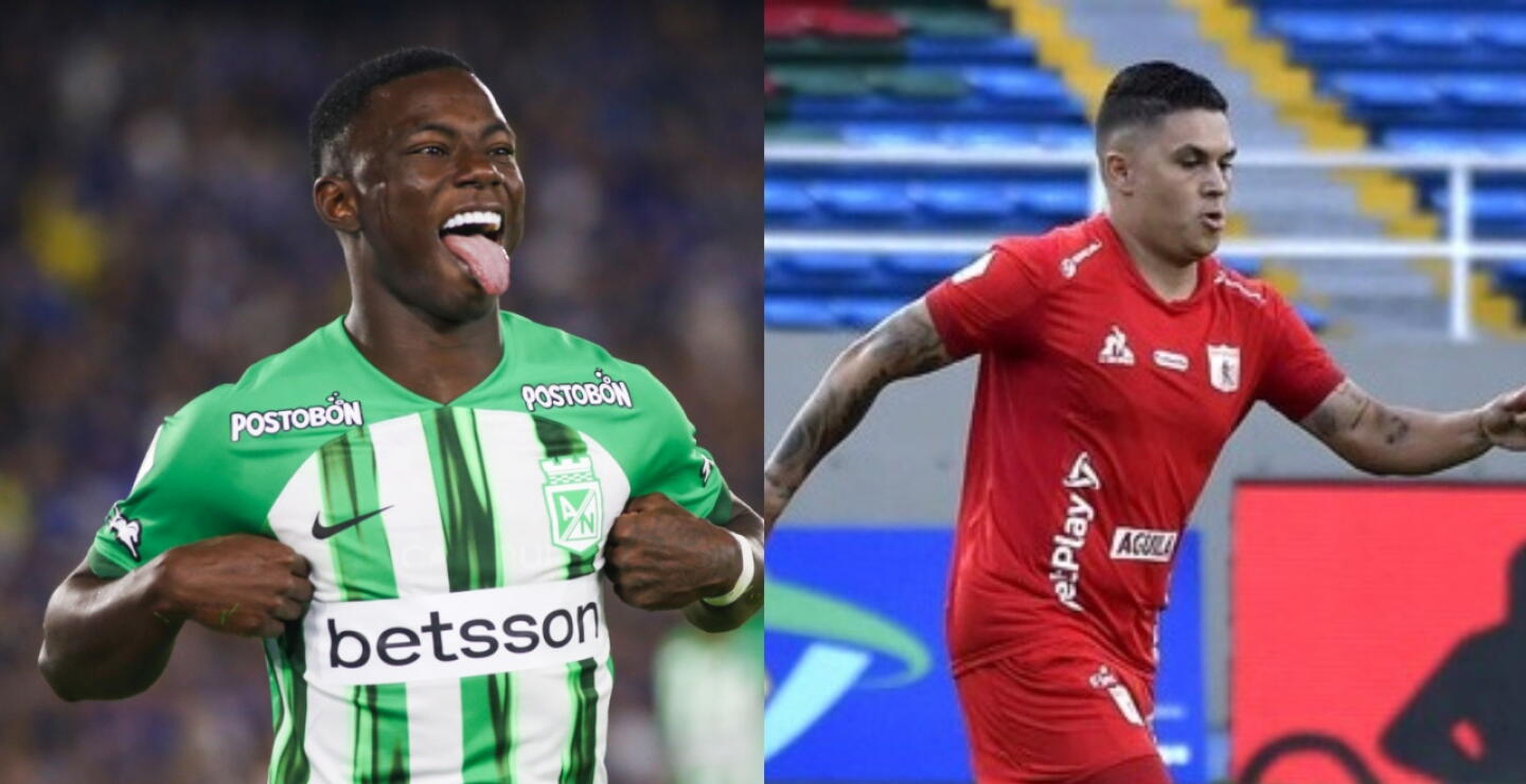 Marino Hinestroza y Juan Fernando Quintero se llevan los carteles en Nacional vs. América. 